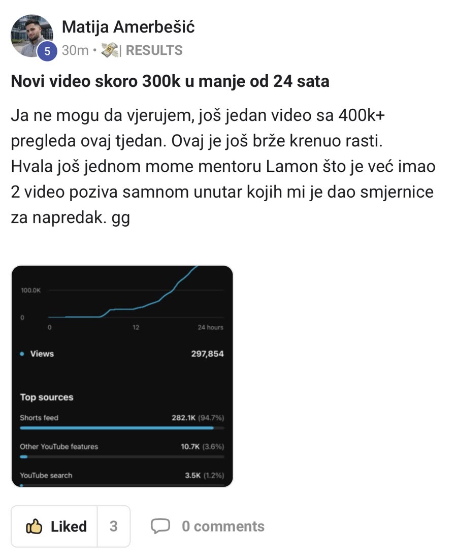 Objava Matije Amerbešića o videu s gotovo 300.000 pregleda